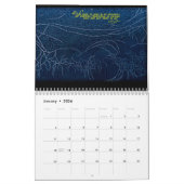 Agenda voor industriële texturen kalender (Jan 2026)