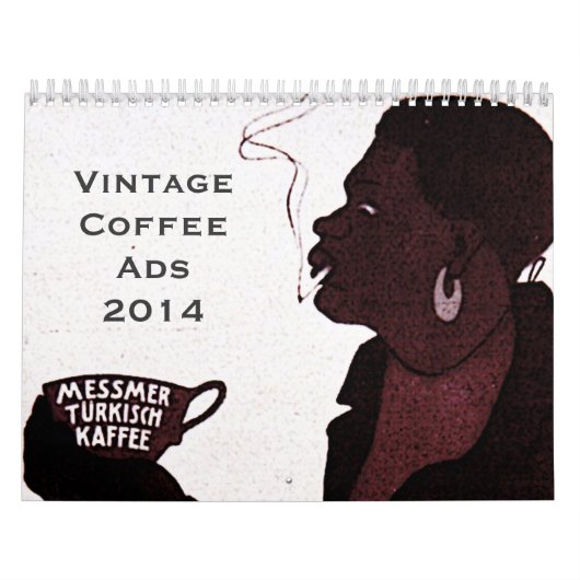 agenda voor koffie-advertenties kalender (Hoes)