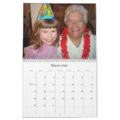 Agenda voor oma Patsy Kalender (Mar 2026)