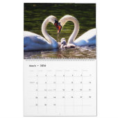 Agenda voor swans kalender (Mar 2026)