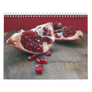 Agenda voor voedsel en fotografie 2008 kalender