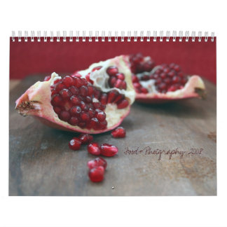 Agenda voor voedsel en fotografie 2008 kalender