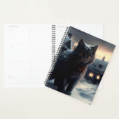 Agendas Black cat (Devant avec enveloppe)