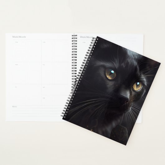 Agendas Black cat (Devant avec enveloppe)