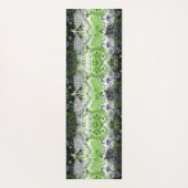 Agender Dragon Damask - Agender Pride Flag Colors Yogamat (Achterkant)