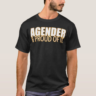 Agender en groep van IT-genderidentiteit T-shirt