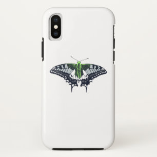Agender Flag Swallowtail Butterfly iPhone XS Hoesje