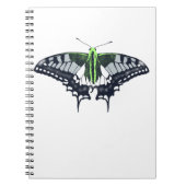 Agender Flag Swallowtail Butterfly Notitieboek (Voorkant)