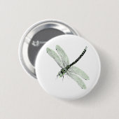 Agender Pride Dragonfly Art Ronde Button 5,7 Cm (Voorkant /achterkant)