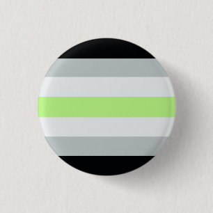 Agender Pride Flag Badge Ronde Button 3,2 Cm