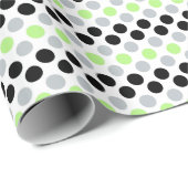 Agender Pride Flag Kleuren Polkadots Cadeaupapier (Rol Hoek)