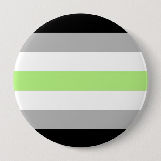 Agender Pride Flag Ronde Button 4,0 Cm (Voorkant)