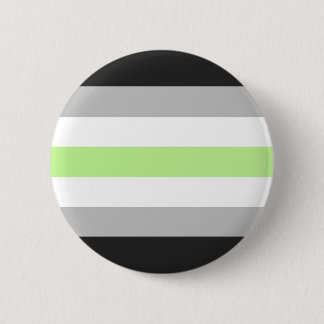 Agender Pride Flag Ronde Button 5,7 Cm