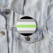 Agender Pride Flag Ronde Button 7,6 Cm (In situ)