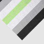 Agender Pride Flag Tissuepapier (Detail)