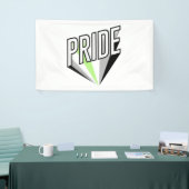 Agender Pride-uitbarsting Spandoek (Beurs)