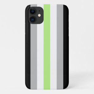 Agender Pride-vlag iPhone 11 Hoesje