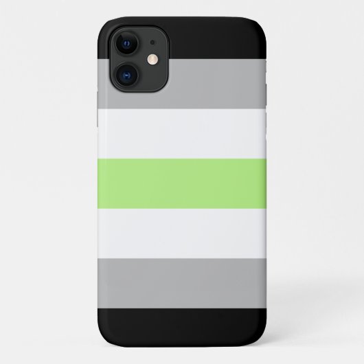 Agender Pride-vlag Case-Mate iPhone Case (Achterkant)