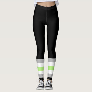 Agender Pride Vlag Leggings