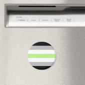 Agender Pride-vlag Magneet (Insitu (Vaatwasser))