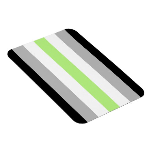 Agender Pride-vlag Magneet (Rechterzijde)