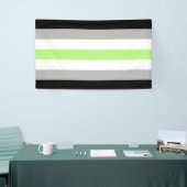 Agender Pride Vlag Spandoek (Beurs)