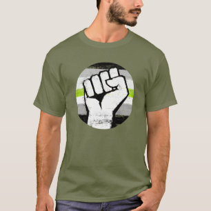 Agender Pride Vuist T-Shirt