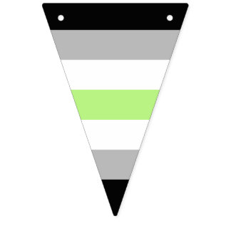 Agender Pridevlag – Agender identiteit LGBTQIA+ Vlaggetjes