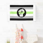 Agender Protestvlag Spandoek (Insitu)