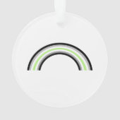 Agender Rainbow Ornament (achterkant)