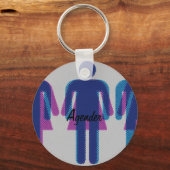 Agender Sleutelhanger (Voorkant)