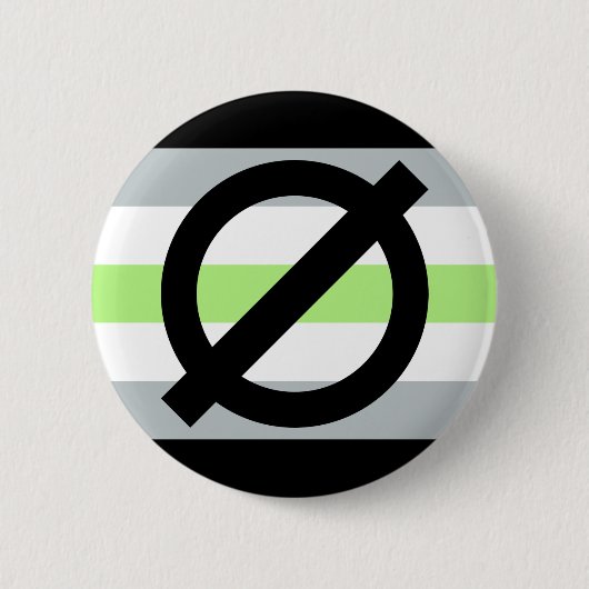 Agender Symbol Button (Voorkant)