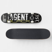 AGENT BLACK Skateboard (Horizontaal)