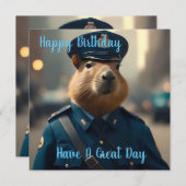 Agent Capybara: Het bewaren van de vrede, (Voorkant / Achterkant)