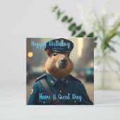 Agent Capybara: Het bewaren van de vrede, (Staand voorkant)