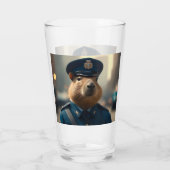 Agent Capybara: Het bewaren van de vrede, Glas (Achterkant)