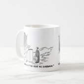 Agent dans la tasse de classique de ciel (Devant gauche)