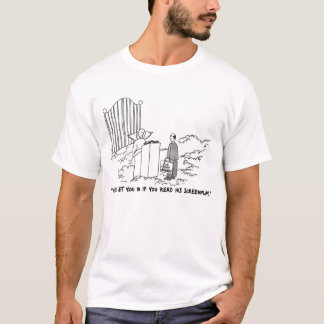 Agent dans le T-shirt de base d'hommes noirs et