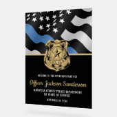 Agent de police Loi de la retraite Accueil (Angle)