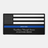 Agent de police Thin Blue Line (Recto)