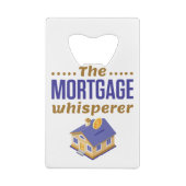 Agent de prêt bancaire hypothécaire Whisperer (Dos)