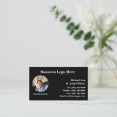 Agent de prêt carte de visite / Realtor (Debout devant)