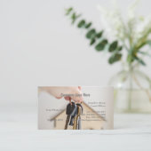 Agent de prêt / Hypothèque / Carte de visite immob (Debout devant)