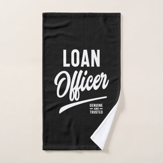 Agent de prêt Titre du poste Cadeau (Serviette à main)