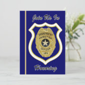 Agent de probation juvénile Invitation à la retrai (Debout devant)