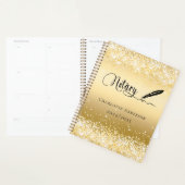 Agent de signature de prêt notaire or 2026 (Devant avec enveloppe)