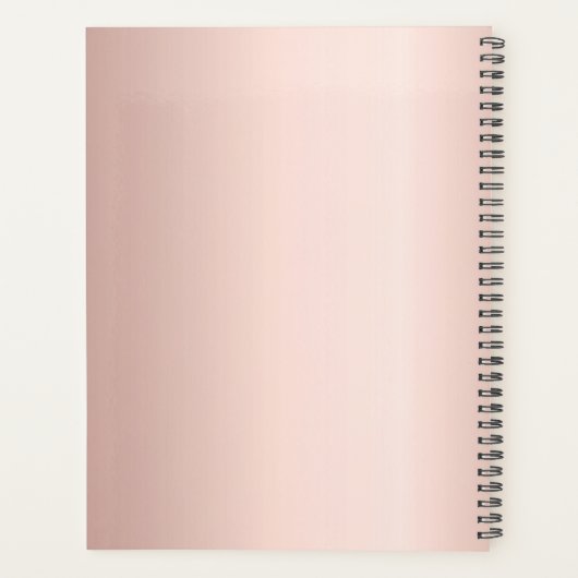 Agent de signature de prêt notaire or rose 2026 (Dos)