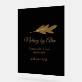 Agent de signature de prêt public notaire ajouter  (Angle)