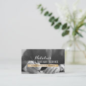 Agent de signature du Étiquette d'or Notaire et Ap (Debout devant)