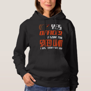 Agent I zag de Speed Limit Street Racing Hoodie